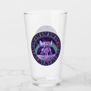 Lila Regen Fairy Glas