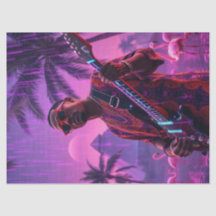 Lila Regen Verzauberter Flamingos Rockstar