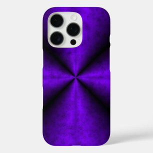 Lila Regenbogen bei Elephant Skin Leather Optik iPhone 16 Pro Hülle