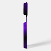 Lila Regenbogen bei Elephant Skin Leather Optik iPhone Hülle (Rechte Seite)