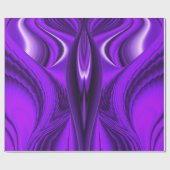 Lila Regenbogen-Traum - Engel Wings Geschenkpapier (Flach)