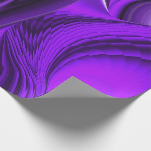 Lila Regenbogen-Traum - Engel Wings Geschenkpapier (Ecke)