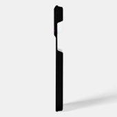 Lila Regenbogenherz mit Sternen iPhone Hülle (Linke Seite)