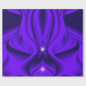 Lila Regenbogenträume, Zwei Sterne Geschenkpapier (Flach)