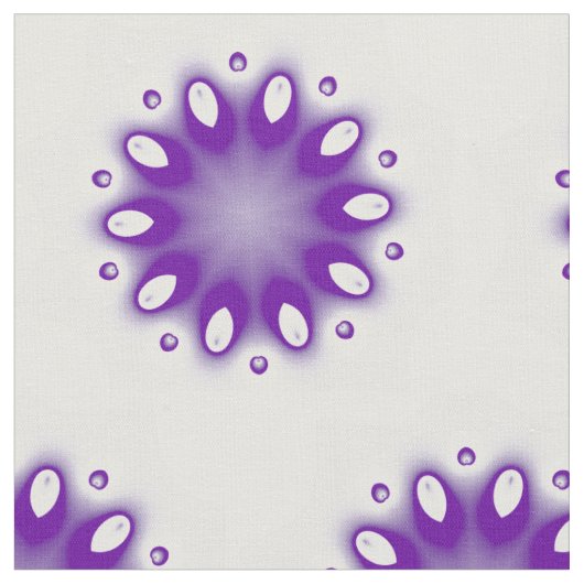 Lila Regenfälle Stoff (Nahaufnahme)