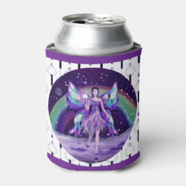 Lila Regenfee kann kühler werden Dosenkühler