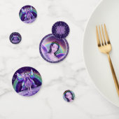 Lila Regenfee Konfetti (Gruppe)