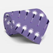 Lila Regenfee Krawatte (Gerollt)