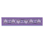 Lila Regenfee Kurzer Tischläufer (Horizontal)