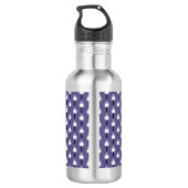Lila Regenmilch Wasserflasche (Rückseite)