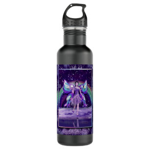 Lila Regenmilch Wasserflasche Edelstahlflasche