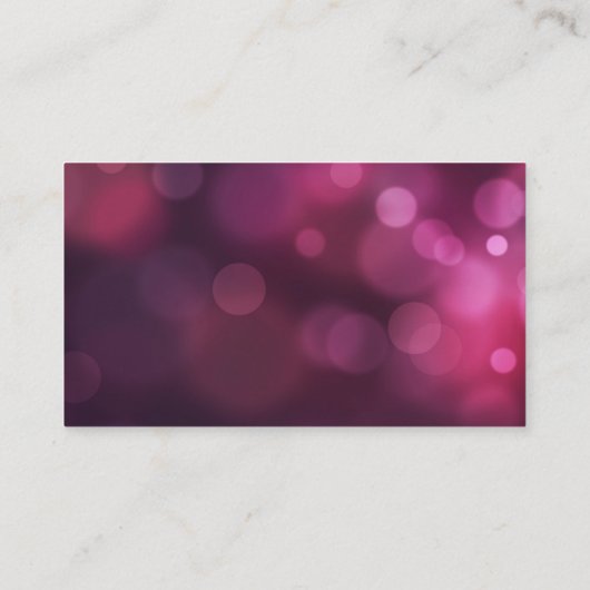 Lila Reinigungsdienste Visitenkarte (Rückseite)