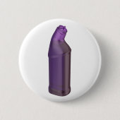 Lila Reinigungsflasche Button (Vorderseite)