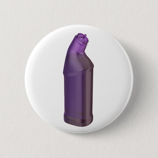 Lila Reinigungsflasche Button (Vorderseite)