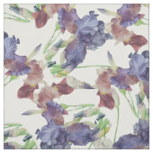 Lila Reisungspapiere, SommerBlume Stoff (Muster)