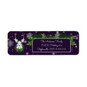 Lila Rentieradressen (Vorne)