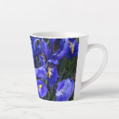 Lila Reticulated Irises Floral Milchtasse (Rechts)