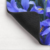 Lila Reticulated Irises Floral Mousepad (Ecke)