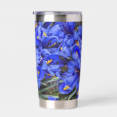 Lila Reticulated Irises Floral Thermobecher (Rechts)