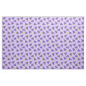Lila Retro-Raketengewebe Stoff (Yard (91,4 cm))