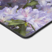 Lila Rhododendron Blooms Bloral Schreibtischunterlage (Ecke)
