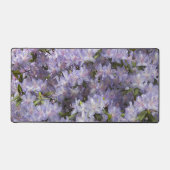 Lila Rhododendron Blooms Bloral Schreibtischunterlage (Vorderseite)