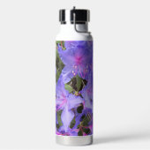 Lila Rhododendron Blooms Bloral Trinkflasche (Links)