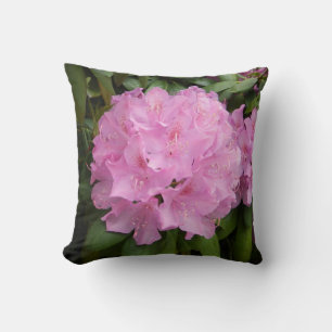 Lila Rhododendron Blume Pillow Kissen