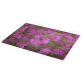Lila Rhododendron Schneidebrett (Ecke)