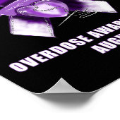 Lila Ribbon-August 31 Poster (Ecke)