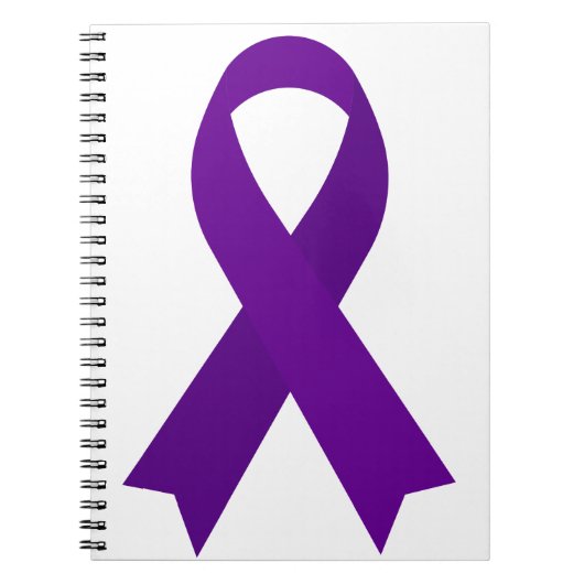 Lila Ribbon Lupus ITP HS Lewy Body Demenz Notizblock (Vorderseite)