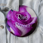Lila Ring-Träger-Rose Button (Beispiel)