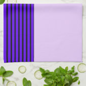 Lila Rohrleitung Küchentuch (Gefaltet)