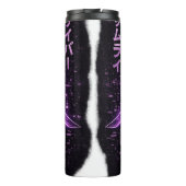 Lila Ronin Schatten Thermosbecher (Rückseite)