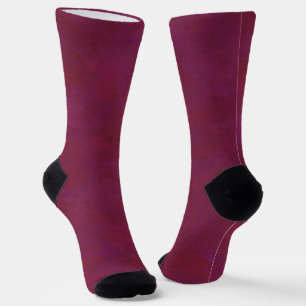 Lila Rosa Abstrakt Socken