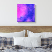 Lila rosa Abstrakte Textur Leinwanddruck (Insitu (Schlafzimmer))