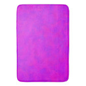 Lila rosa Abstraktes Muster Badematte (Vorderseite Vertikal)