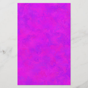 Lila Rosa abstraktes Muster Briefpapier