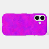 Lila rosa Abstraktes Muster Case-Mate iPhone Hülle (Rückseite (Horizontal))