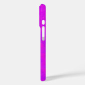 Lila rosa Abstraktes Muster Case-Mate iPhone Hülle (Rückseite / Links)