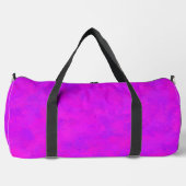 Lila rosa Abstraktes Muster Duffle Bag (Vorderseite)
