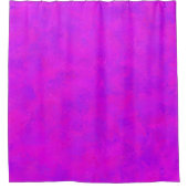 Lila rosa Abstraktes Muster Duschvorhang (Vorderseite)