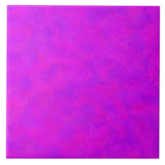 Lila rosa Abstraktes Muster Fliese (Vorderseite)