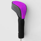 Lila rosa Abstraktes Muster Golf Headcover (angewinkelt)