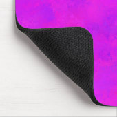 Lila rosa Abstraktes Muster Mousepad (Ecke)