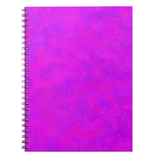 Lila rosa Abstraktes Muster Notizblock (Vorderseite)
