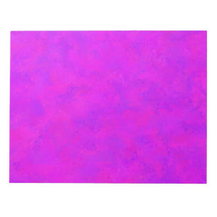Lila Rosa abstraktes Muster Notizblock