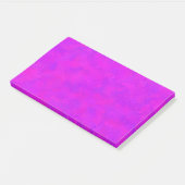 Lila rosa Abstraktes Muster Post-it Klebezettel (angewinkelt)