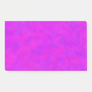 Lila Rosa abstraktes Muster Post-it Klebezettel