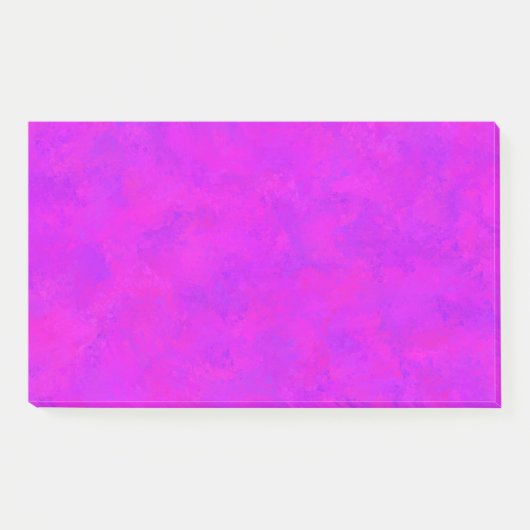 Lila rosa Abstraktes Muster Post-it Klebezettel (Vorderseite)
